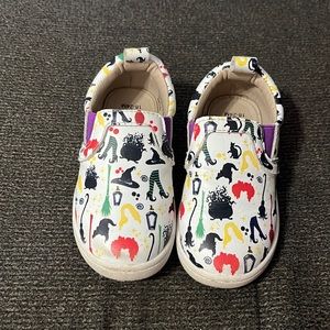 Toddler monkey feet hocus pocus slides
